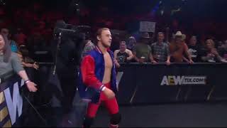 Tommy Belington Entrance AEW Collision July132024 [upl. by Gilud896]