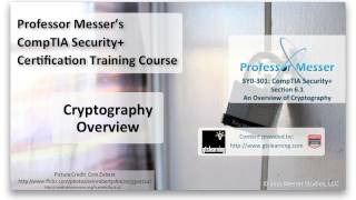 Cryptography Overview  CompTIA Security SY0301 61 [upl. by Ynhoj849]