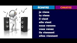 ♫ French Conjugation Song  Venir ♫ Learn French ♫ [upl. by Nnewg432]