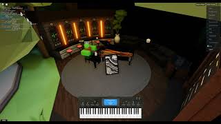 Ls theme  Roblox piano w my sheets [upl. by Ymassej]