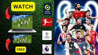 How To Watch Football Match Live Mobile amp Computer [upl. by Ylellan899]