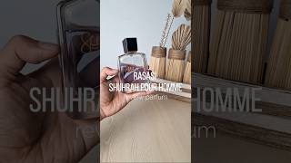 Rasasi Shuhrah Pour Homme parfum fragrance review rasasi shorts parfumdupe parfumarab [upl. by Bradeord733]