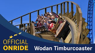 POV  WODAN Timburcoaster EuropaPark  OFFICIAL ONRIDE shot on RED EPIC [upl. by Herries]