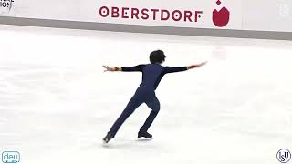 Wesley Chiu Nebelhorn Trophy 2024 Men SP [upl. by Egiedan844]