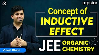 Inductive effect in 10 min  Class 11  Organic chemistry  ATP STAR JEE amp NEET  Vineet Khatri sir [upl. by Uzzi761]