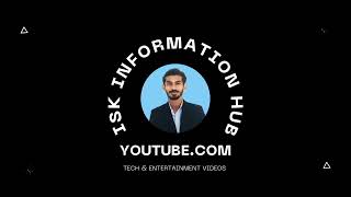 ISK INFORMATION HUB intro video introvideo introyoutube ISKInformationHub [upl. by Thormora594]