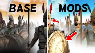 Top 10 Rome 2 Mods that Massively Improve Visuals amp Units [upl. by Schellens]