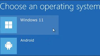 Dualbooting Windows 11 and Android Bliss OS [upl. by Aiken]