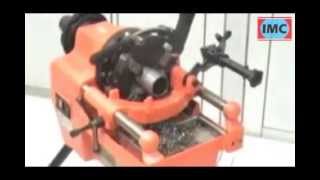 Portable Pipe Threading Machine [upl. by Egiaf]