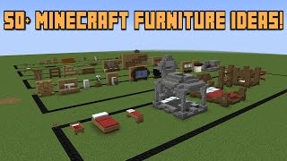 50 Minecraft Furniture ideas [upl. by Farlee]