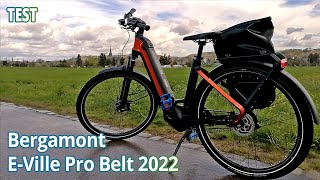 Bergamont EVille Pro Belt  TEST Elektrofahrrad24de [upl. by Adaminah52]