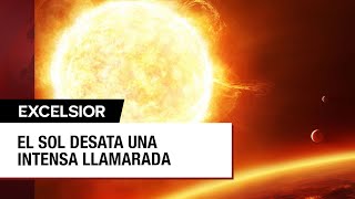 Sol produce su llamarada más grande en años recientes [upl. by Nitsuga]