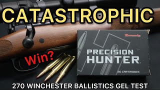 DANGEROUS LONG RANGE LOAD 270 Winchester Hornady Precision Hunter 145gr ELDX Ammo Test [upl. by Aneetsirhc]