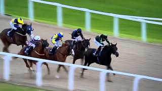 Val Bassett winning at Newcastle 18th October 2024 Ali Rawlinson in the saddle [upl. by Onitsirc]