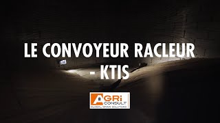 Le convoyeur racleur KTIS pour vidange du grain et des céréales [upl. by Hras]