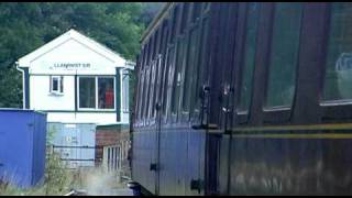 quotThe Welsh Mountaineerquot passes Llanrwst North Station [upl. by Anais]