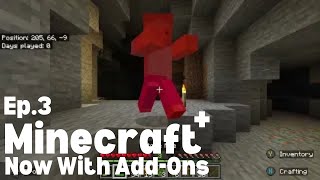 Minecraft with AddOns Ep3  A New Start [upl. by Orravan981]