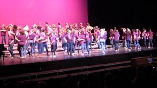 Andover High Show Choirs singing quotWaka Wakaquot [upl. by Leiand]