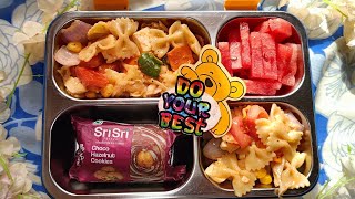 Healthy Pasta Salad🥗💚Lunchbox 10 minutes Recipe🤔💖😋 video viral viralvideo foodie krishna [upl. by Newra]