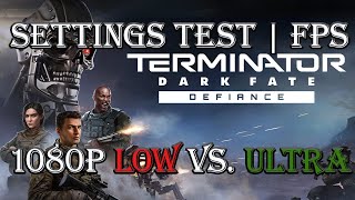 Terminator Dark Fate Defiance 1080p  Core i7 4790  GTX1070 FPS TEST BENCHMARK TEST 2024 [upl. by Helen]