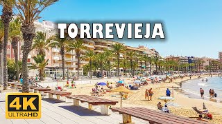 Torrevieja Spain 🇪🇸  4K Drone Footage [upl. by Aelahs]