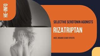 Rizatriptan  Uses Dosage Side Effects amp Mechanism  Maxalt [upl. by Dnalwor]