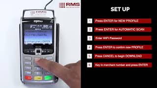 Ingenico iWL258 Elavon  Creating an automatic WiFi Connection [upl. by Hras364]