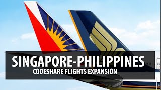 SingaporePhilippines Codeshare Flight Expansion [upl. by Rhyne685]