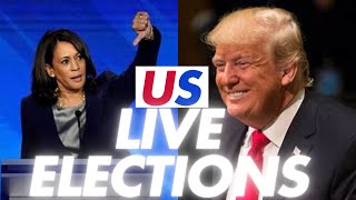 LIVE US Elections  Fastest Updates Here [upl. by Elnar]