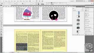 Jak zrobić numeracje stron w InDesign CS55   How do numbering pages in InDesign CS55 [upl. by Ylekalb]