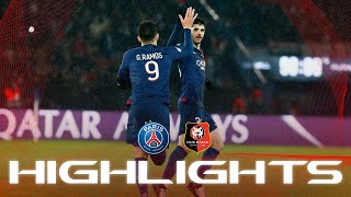 HIGHLIGHTS  PSG 11 RENNES ⚽️🏆 Ligue1  PSGSRFC [upl. by Sinaj]