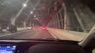 Verrazano bridge nighttime lower level [upl. by Natal]