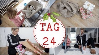 VLOGMAS 24 ❘ Letzter Vlog ❘ Geschenke einpacken ❘ Baby Hochstuhl ❘ MsLavender [upl. by Dougal]