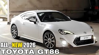 2026 TOYOTA GT86  RedesignExterior Interior amp Specs [upl. by Derina]