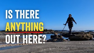 Taking the Equinox 800 to a Remote Beach metal detecting [upl. by Aniretake]