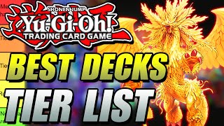 Yugioh Best Decks Tier List POST Legacy of Destruction [upl. by Ribak]