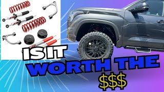 Toyota TRD Lift kit “Tundra” review [upl. by Llain]