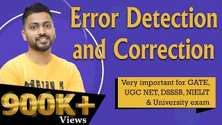 Lec27 Introduction to Error detection and Correction  Computer Networks [upl. by Berliner]