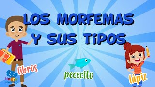 LOS MORFEMAS Y SUS TIPOS  Videos Educativos para Niños [upl. by Hutton]