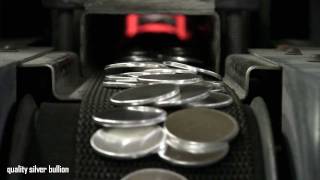 Coin Minting Process  Quality Silver Bullion [upl. by Divine]