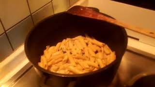 Pasta with eggs simple recipe [upl. by Mansur]