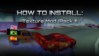 How to Install Cars 2  Texture Mod Pack 1 and any other mod  Tutorial [upl. by Orian]