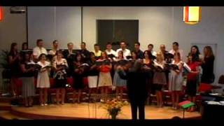 Romanian Adventist Choir Chicago  Sanctus Domini [upl. by Attiuqihc]