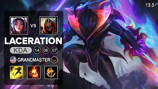 Laceration Zed vs Irelia Mid  NA Challenger  Patch 133 Season 13 [upl. by Alic]