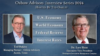 Ted Oakley  Oxbow Advisors  Interview Series 2024  Dr Lacy Hunt September 10 2024 [upl. by Concha]