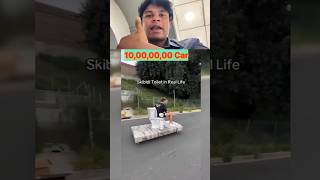 Crazy Driver 🤣 10000000 World expensive Car  new tesla car  funny shorts shortsfeed [upl. by Osnohpla]