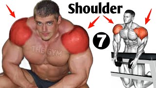 7 Huge shoulder exercises  fastest workout [upl. by Atnoved]