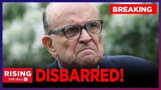 Breaking Rudy Giuliani DISBARRED Steve Bannon Sent To JAIL [upl. by Luar]