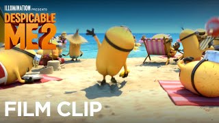 Despicable Me 2  Clip quotStuart Takes a Dipquot  Illumination [upl. by Eadnus430]