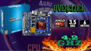 Overclock Amd FX 6300 42 Ghz Asrock N68 VS3 FX [upl. by Sim]